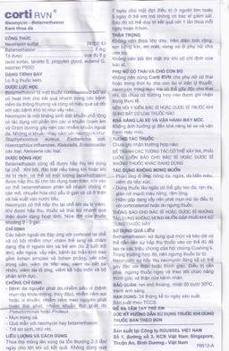 Kem thoa da Corti RVN Roussel điều trị chàm thể tạng, chàm dạng đĩa, sần ngứa, vảy nến (8g)