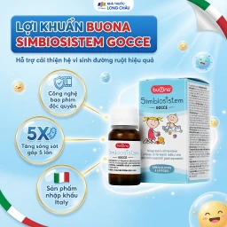 Dung dịch giúp bổ sung lợi khuẩn Buona Simbiosistem Gocce (10ml) 3