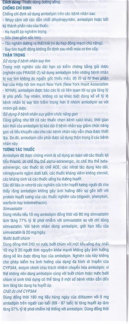 Thuốc Pyme-Am5 Pymepharco điều trị tăng huyết áp (10 vỉ x 14 viên)