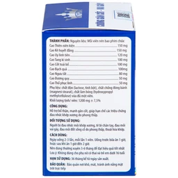 Viên uống hỗ trợ bổ thận, giúp hạn chế đau nhức khớp xương do phong thấp Cường Gân Cốt - Vai Gáy Kingphar (60 viên)