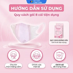 Khẩu trang trẻ em Thiên Thủy 3D cho trẻ từ 1-5 tuổi (8 cái) 5