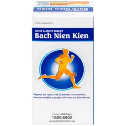 Viên hỗ trợ giảm nguy cơ viêm khớp Bách Niên Kiện Fobic (80 viên)