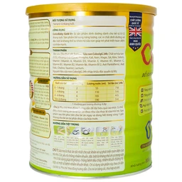 Sữa bổ sung kháng thể IgG tự nhiên cho trẻ từ 0 - 12 tháng ColosIgG 24h Vitadairy Colosbaby Gold(800g)