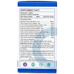 Viên uống giúp bổ thận, tráng dương, tăng cường sinh lực nam Maca M Male Power (60 viên)