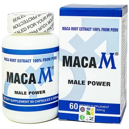 Viên uống giúp bổ thận, tráng dương, tăng cường sinh lực nam Maca M Male Power (60 viên)