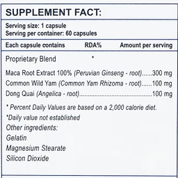 Viên uống hỗ trợ tăng sinh lý nữ, tăng cường nội tiết tố nữ Maca F Female Empower (60 viên)