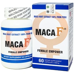 Viên uống hỗ trợ tăng sinh lý nữ, tăng cường nội tiết tố nữ Maca F Female Empower (60 viên)