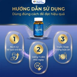 Viên uống tăng cường sinh lực phái mạnh Ecogreen Men’s Ginseng Alipas (30 viên) 5