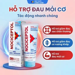 Gel bôi giảm đau Nociceptol120ml anti-douleur polidis giảm đau nhức xương khớp, mỏi cơ, chấn thương 2