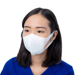 Khẩu trang Unicharm 3D Mask Super Fit màu trắng (100 cái) ôm vừa vặn, không bí thở