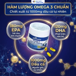 Viên giúp phát triển não bộ Omega 3 Fish Oil 1000mg GoodHealth (150 viên) 3