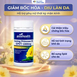 Viên uống cải thiện nội tiết tố nữ giúp da mịn Evening Primrose Oil (EPO) 1000mg GoodHealth (70 viên) 4
