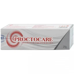 Kem bôi trĩ Proctocare Bimex 25g hỗ trợ điều trị trĩ, nứt hậu môn, co búi trĩ