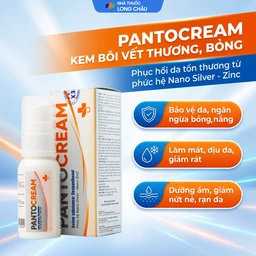 Kem bôi vết thương, bỏng Pantocream 30g Nano Silver - Zinc 2