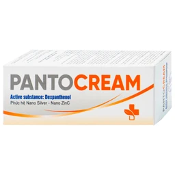 Kem bôi vết thương, bỏng Pantocream 30g Nano Silver - Zinc