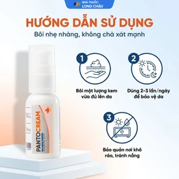 Kem bôi vết thương, bỏng Pantocream 30g Nano Silver - Zinc 5