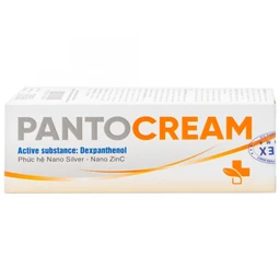 Kem bôi vết thương, bỏng Pantocream 30g Nano Silver - Zinc