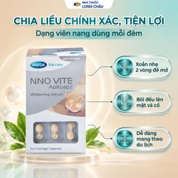 Tinh chất dưỡng da, ngừa lão hóa NNO Vite Aplicapz Whitening Serum Mega 3x10 5