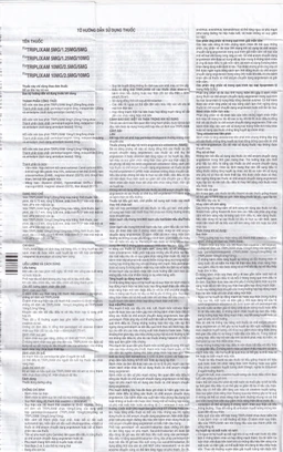 Thuốc Triplixam 5mg/1.25mg/5mg Servier điều trị tăng huyết áp (30 viên)