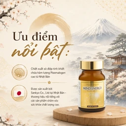 Viên uống bổ não, cải thiện trí nhớ Mind Energy Jpanwell (60 viên) 3