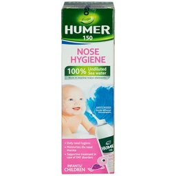 Xịt mũi trẻ em Humer Nasal Hygiene Children 150ml giúp vệ sinh mũi hàng ngày cho trẻ dưới 15 tuổi