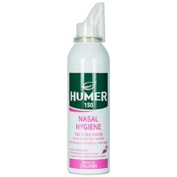 Xịt mũi trẻ em Humer Nasal Hygiene Children 150ml giúp vệ sinh mũi hàng ngày cho trẻ dưới 15 tuổi