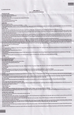 Thuốc Amlodac 5 Cadila điều trị tăng huyết áp, đau thắt ngực (10 vỉ x 10 viên)