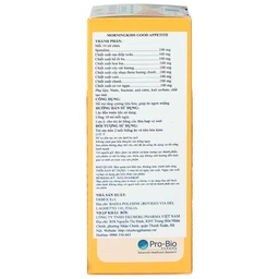 Siro hỗ trợ tăng cường tiêu hóa giúp ăn ngon miệng MorningKids Good Appetite (150ml)