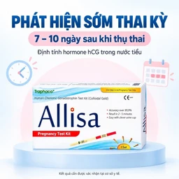 Que thử thai HCG Allisa Traphaco giúp phát hiện sớm thai kỳ sau 7-10 ngày thụ thai 2