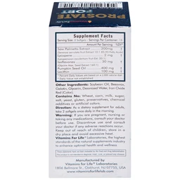 Viên uống hỗ trợ sức khỏe tuyến tiền liệt nam giới Prostate Fort Vitamins For Life (30 viên)