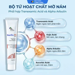 Kem bôi ngừa nám, tàn nhang Fixderma Skarfix TX cream 15g 3