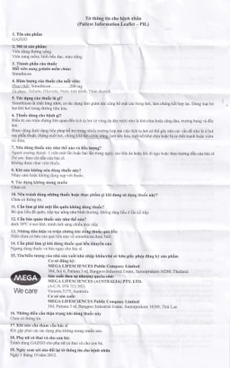 Thuốc GazGo MEGA We care điều trị khó chịu, căng đau, trướng bụng (3 vỉ x 10 viên)