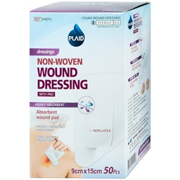 Gạc vô trùng Plaid Wound Dressing 9x15cm (50 miếng) Young Chemical
