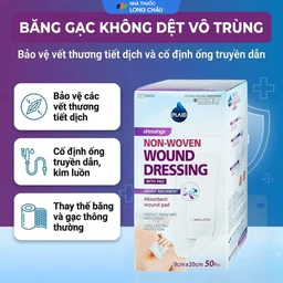 Gạc vô trùng Plaid Wound Dressing 9x20cm (50 miếng) Young Chemical 2