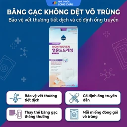 Gạc vô trùng Plaid Wound Dressing 9x25cm (50 miếng) Young Chemical 2