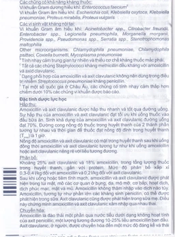 Thuốc Taromentin 1000mg Polfarmex điều trị viêm xoang cạnh mũi (2 vỉ x 7 viên)