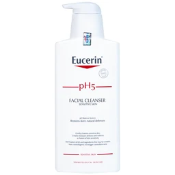 Sữa rửa mặt Eucerin pH5 Facial Cleanser Sensitive Skin làm sạch sâu cho da nhạy cảm (400ml)