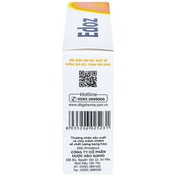Bột sủi bọt hỗ trợ trung hòa acid dạ dày Edoz DHG (24 gói x 2g)