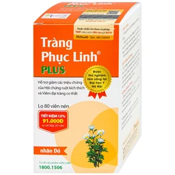 Viên giảm triệu chứng ruột Tràng Phục Linh Plus (80 viên)
