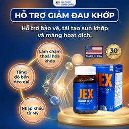 Viên hỗ trợ giảm đau trong thoái hoá khớp viêm khớp Ecogreen Jex Natural (30 viên) 2