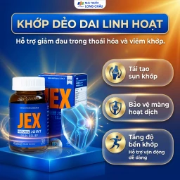 Viên hỗ trợ giảm đau trong thoái hoá khớp viêm khớp Ecogreen Jex Natural (30 viên) 4
