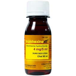 Dung dịch uống Bromhexine AT loãng đờm trong nhiễm khuẩn đường hô hấp (60ml) 3