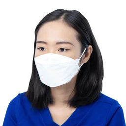 Khẩu trang 4 lớp Hamita Advanced 4D mask màu trắng (5 cái)