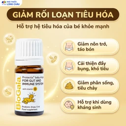 Dung dịch bổ sung lợi khuẩn và vitamin D3 BioGaia Protectis Baby Drops with Vitamin D3 (5ml) 5