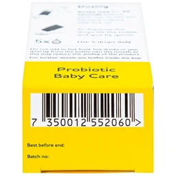 Dung dịch bổ sung lợi khuẩn và vitamin D3 BioGaia Protectis Baby Drops with Vitamin D3 (5ml)