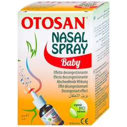 Xịt mũi trẻ em Otosan Nasal Spray Baby 30ml hỗ trợ điều trị viêm mũi,xoang cho trẻ