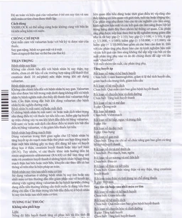 Thuốc Vasblock 80mg Medochemie điều trị tăng huyết áp, suy tim (3 vỉ x 10 viên)