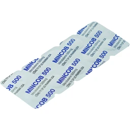Thuốc Mincob 500 US Pharma điều trị và dự phòng thiếu Vitamin B12 (3 vỉ x 10 viên)