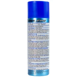 Xịt giảm đau Salonpas Jet Spray Hisamitsu giảm đau, kháng viêm do căng cơ, bong gân (118ml) 