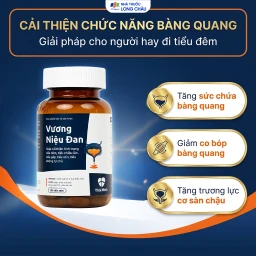 Viên uống giảm tiểu đêm Vương Niệu Đan Thái Minh (80 viên) 3